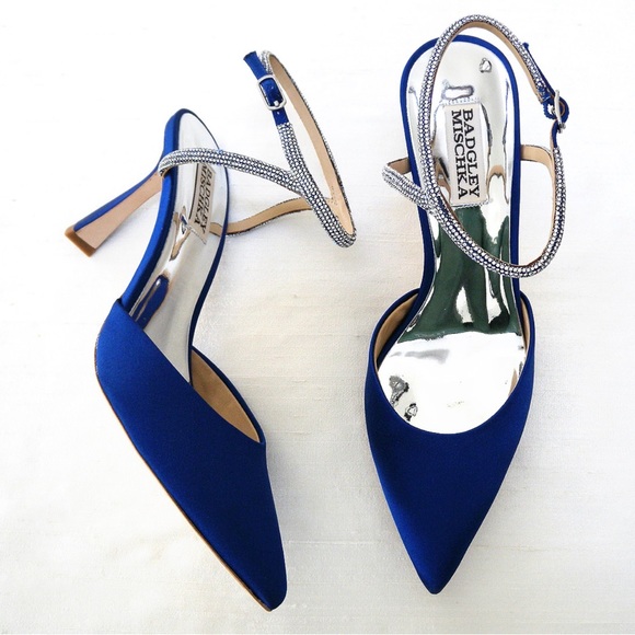 Badgley Mischka Kamilah, Royal Blue - Picture 4 of 14